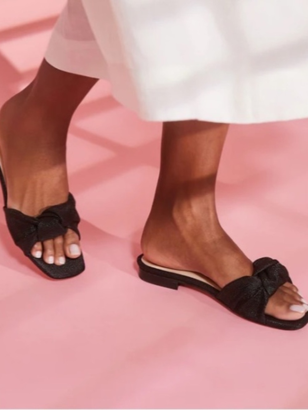 TUCKERNUCK Black Raffia Brit Sandals Size 6 NWB